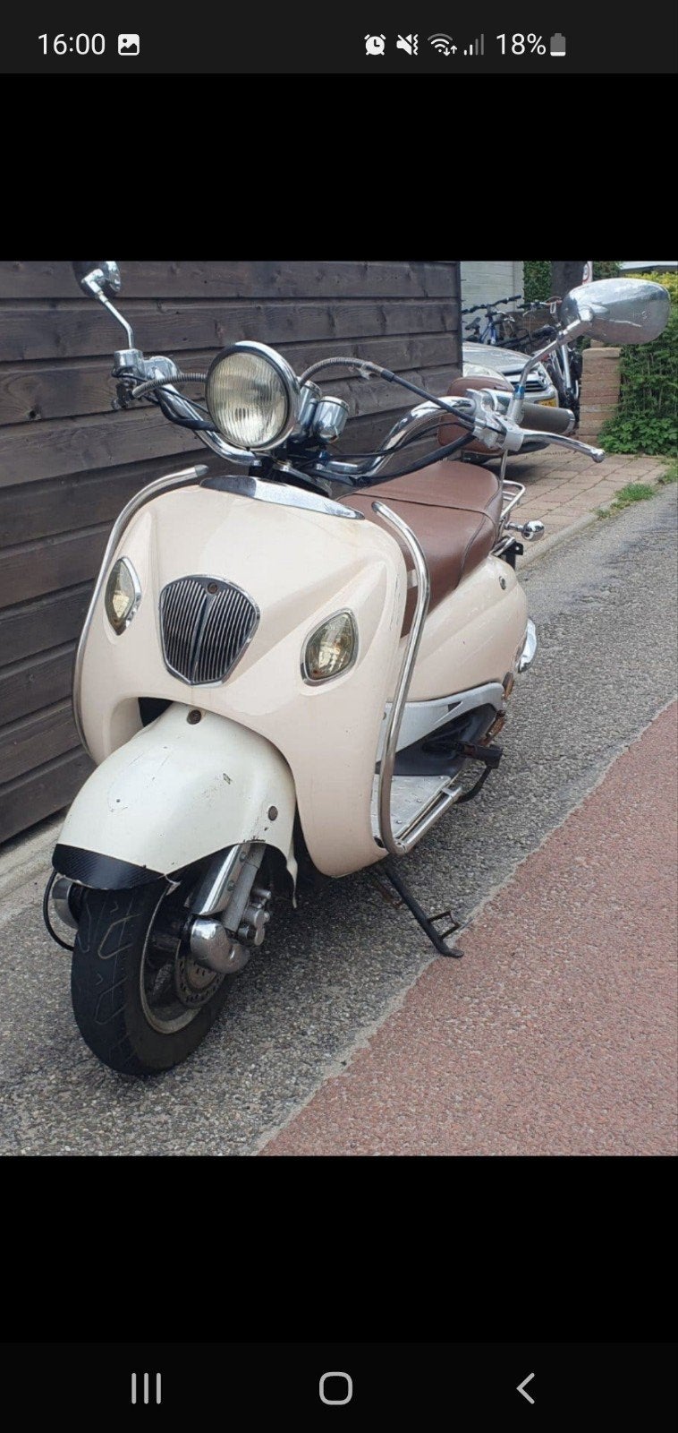 snorscooter, Ophalen, Auto