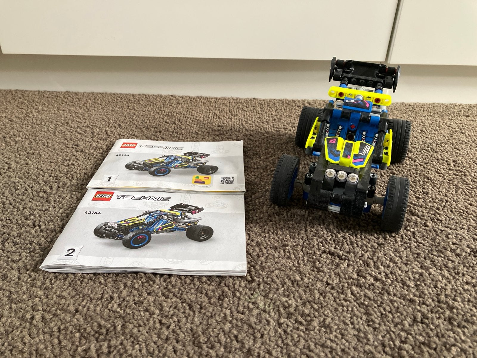 LEGO Technic 42164 Off-Road Race Buggy met instructies, Ophalen of Verzenden, Zo goed als nieuw, Overige merken