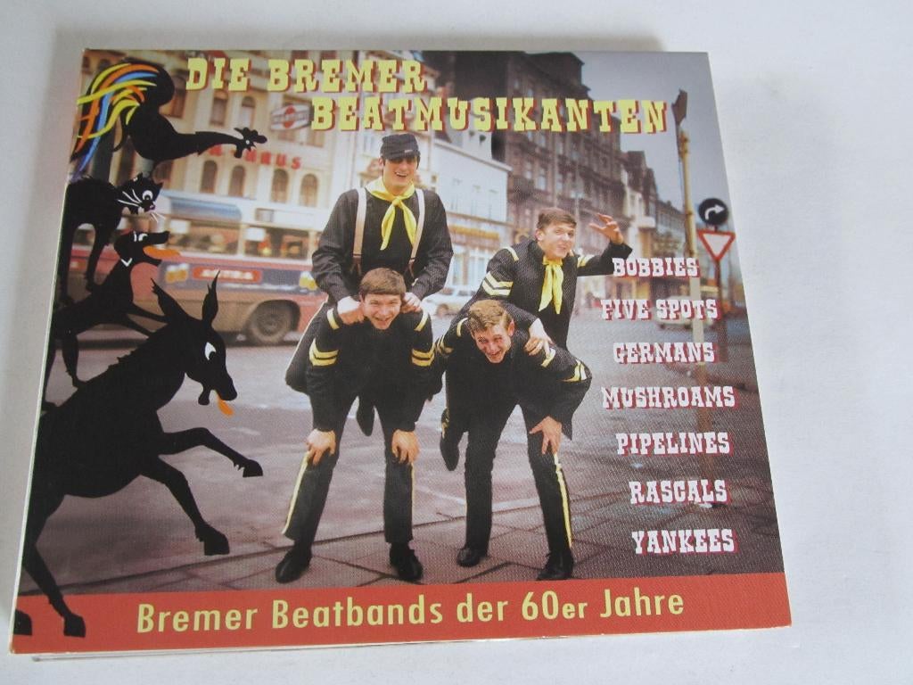 Rascals, Mushroams e.a - Die Bremer Beatmusikanten nederbeat, Cd's en Dvd's, Verzenden, Zo goed als nieuw, Poprock