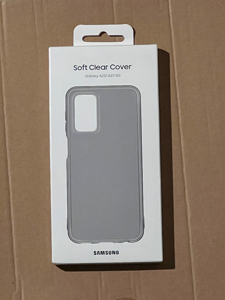 Transparante hoes voor Galaxy A23|A23 5G, Ophalen of Verzenden, Nieuw, Hoesje of Tasje