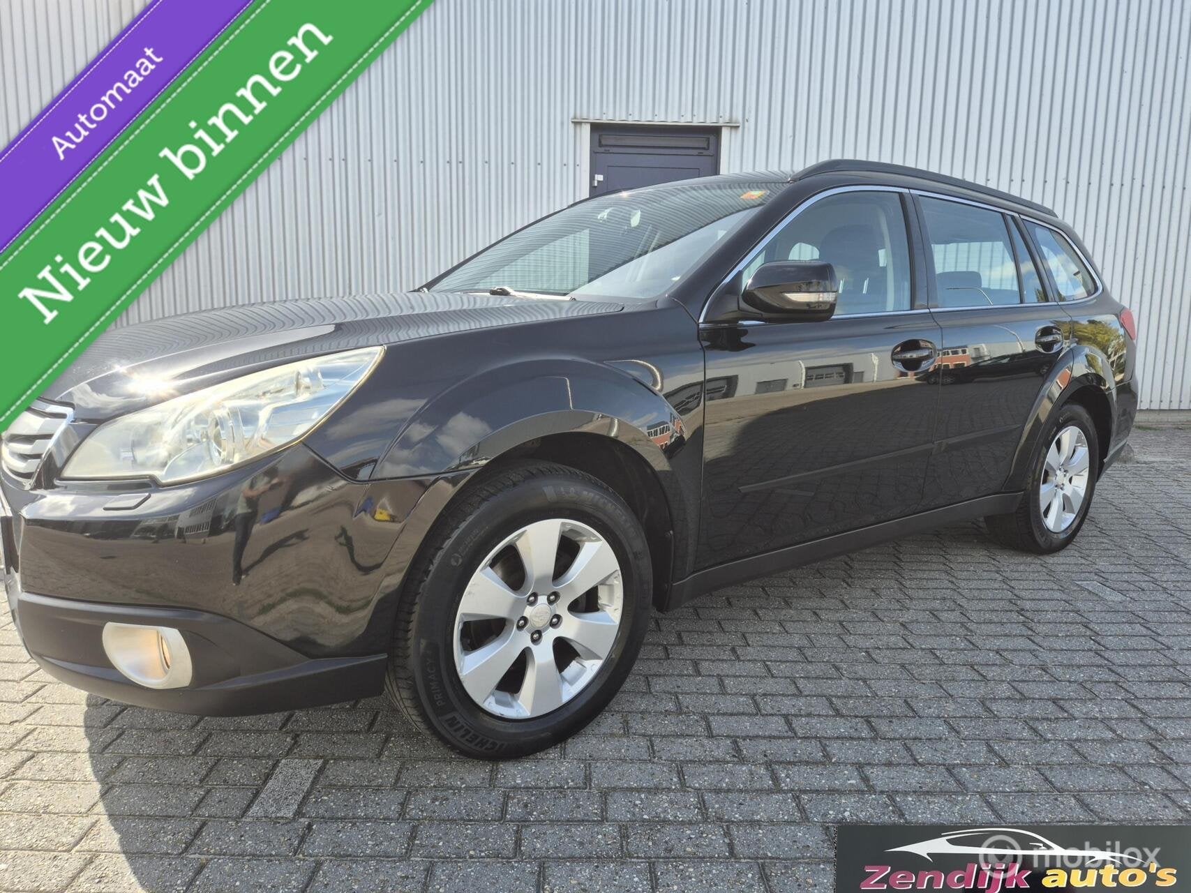 Subaru Outback Touring Wagon 2.5i Sport Executive / LPG-G3 /, Auto's, Automaat, Euro 5, Zwart, 4 cilinders