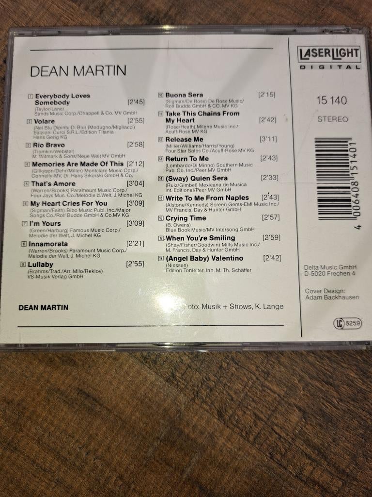 C.d. Dean Martin, Ophalen of Verzenden, Gebruikt