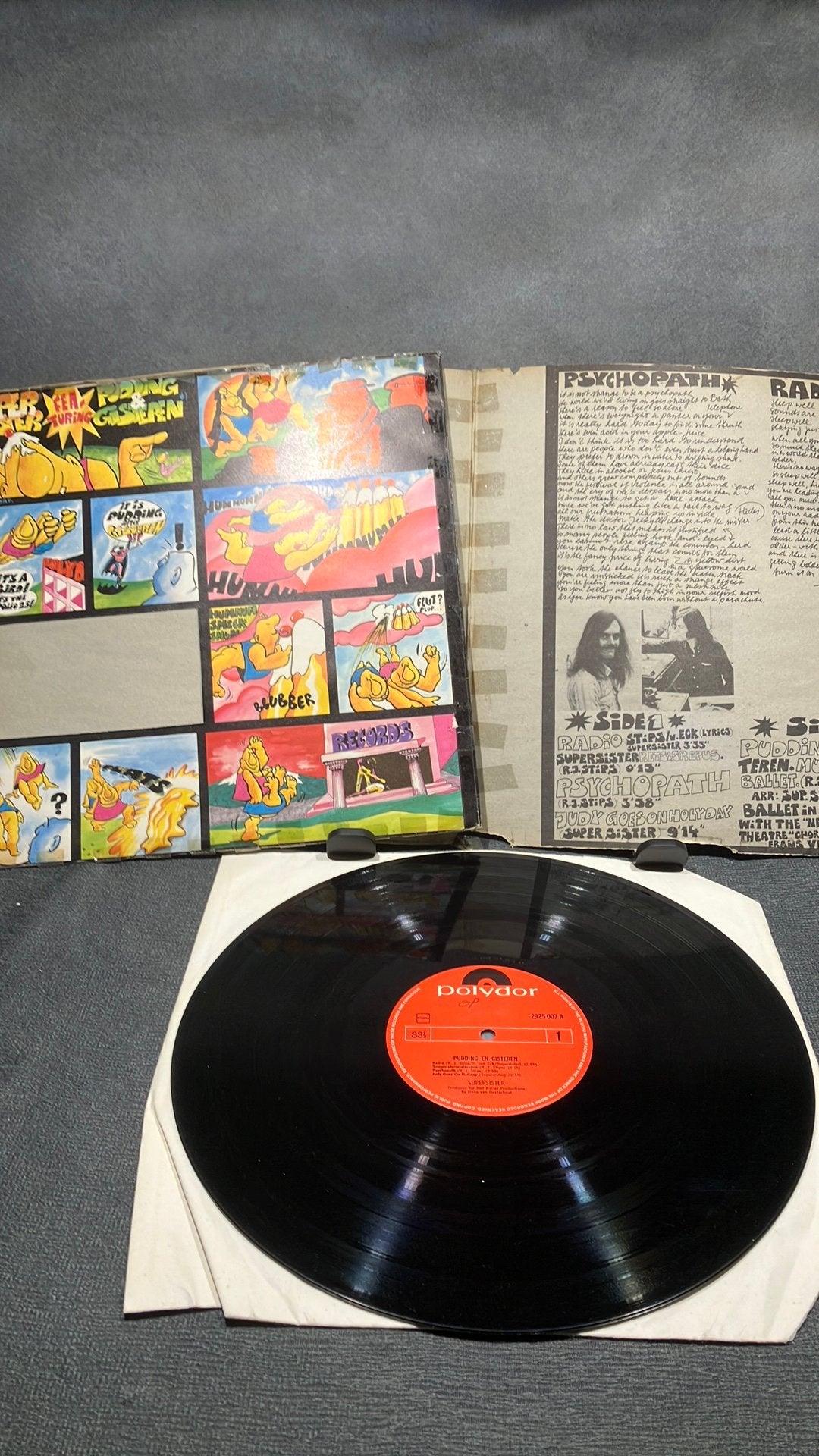 Supersister — Pudding en Gisteren, Cd's en Dvd's, LP, Ophalen of Verzenden, Originele persing, 12 inch