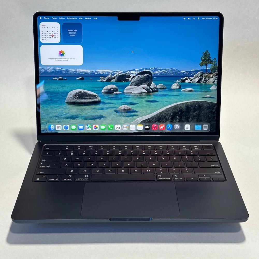 MacBook Air 13” M2, 8GB, 512GB SSD 55 Laadcycli. 2022, Qwerty, I mac and more, 8 GB, 13 inch