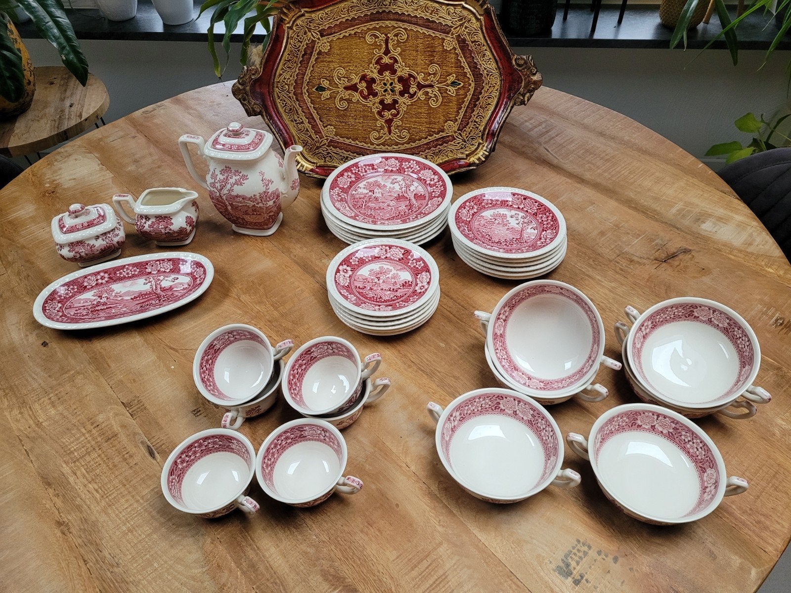 Villeroy & Boch Rusticana servies - Compleet set, Ophalen, Zo goed als nieuw, Landelijk/Boerenbont, Villeroy & Boch
