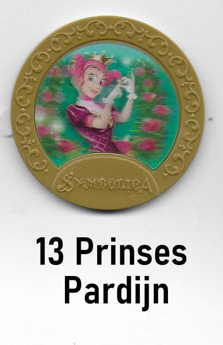 Emte efteling medaillon nr 13 prinses pardijn, Ophalen of Verzenden, Zo goed als nieuw, Overige typen