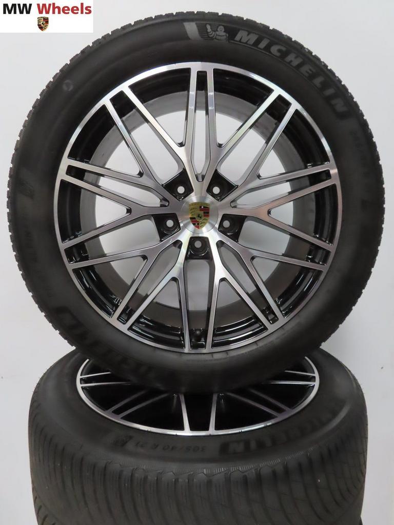 Porsche Cayenne coupe 21 inch velgen 2024 winterbanden, Auto-onderdelen, Banden en Velgen, Gebruikt, -, 285 mm, -