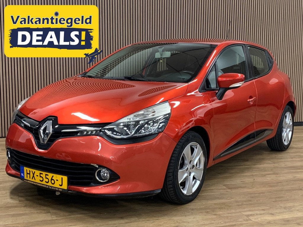 Renault Clio 0.9 TCe Dynamique|Navigatie|Airco|, Auto's, Renault, Voorwielaandrijving, Stof, Zwart, 540 kg