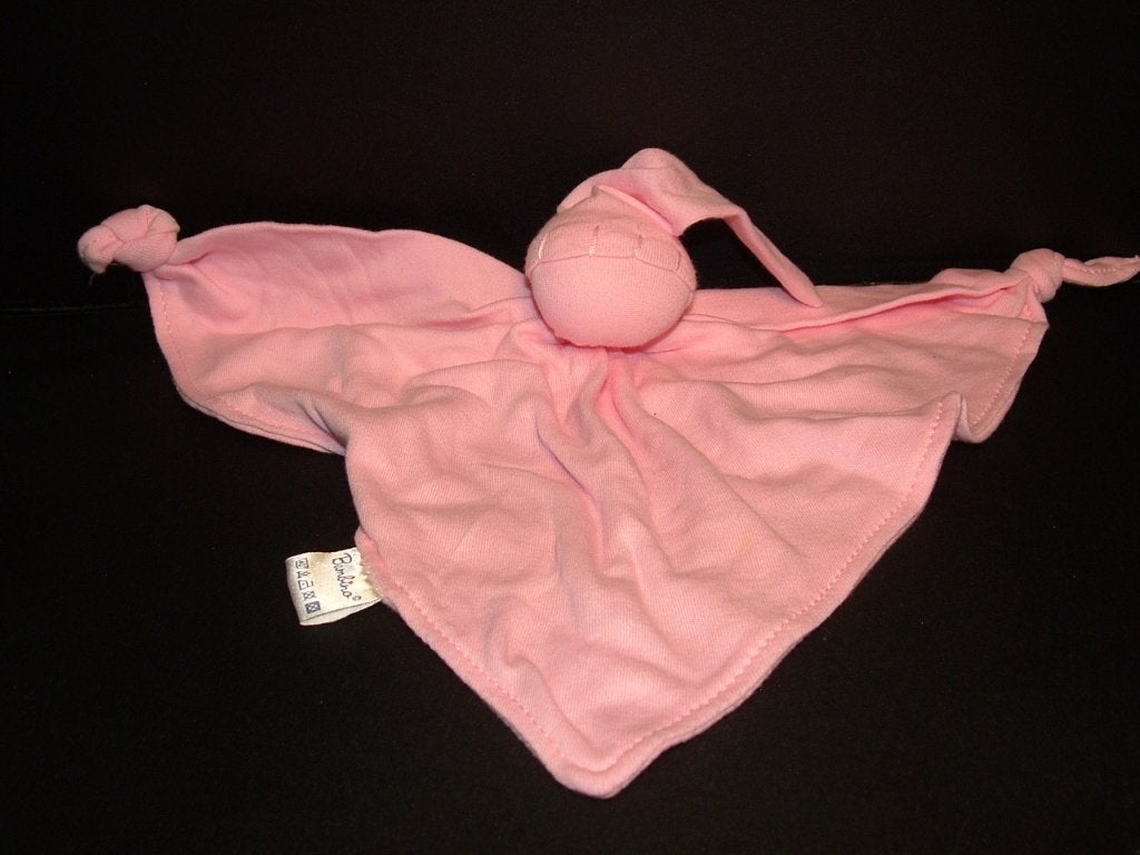 BAMBINO POPJE SPOOKJE KNUFFELDOEK TRICOT ROZE MET B, Verzenden, Nieuw, Overige typen