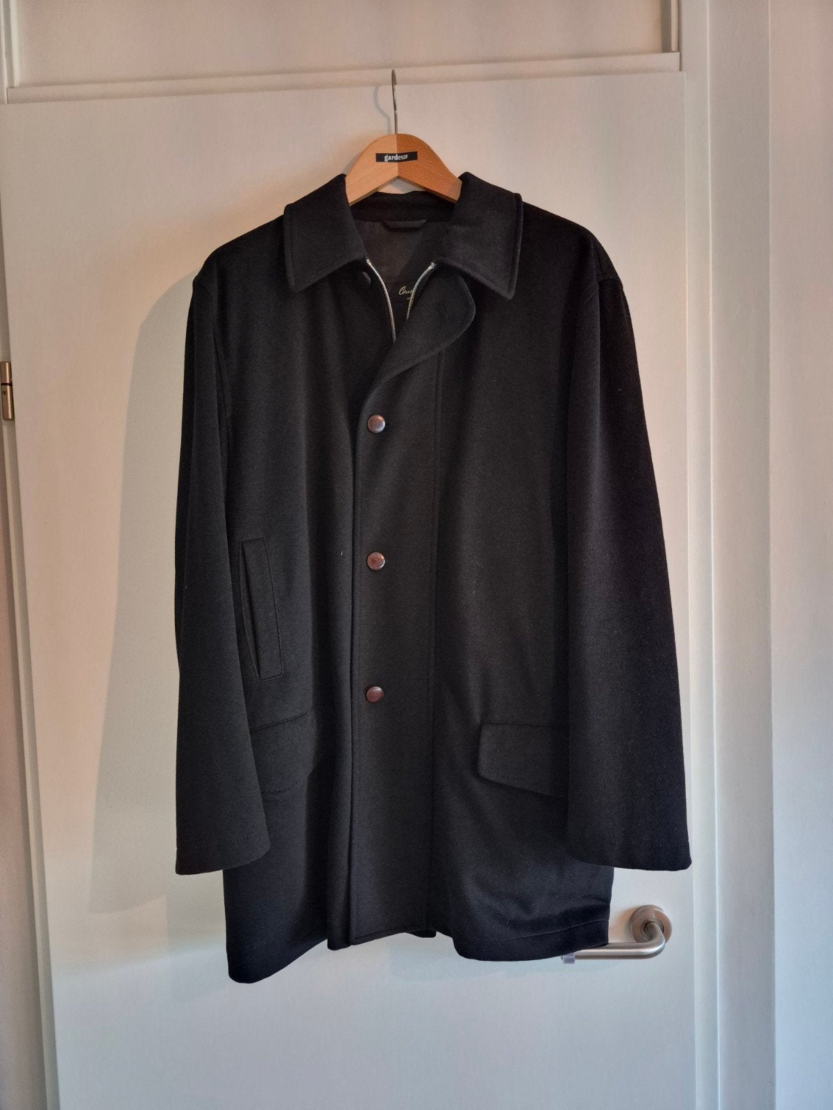 Corneliani herenjas - Zwart - Maat 52 (L/XL), Kleding | Heren, Maat 52/54 (L), Corneliani, Zwart, Nieuw
