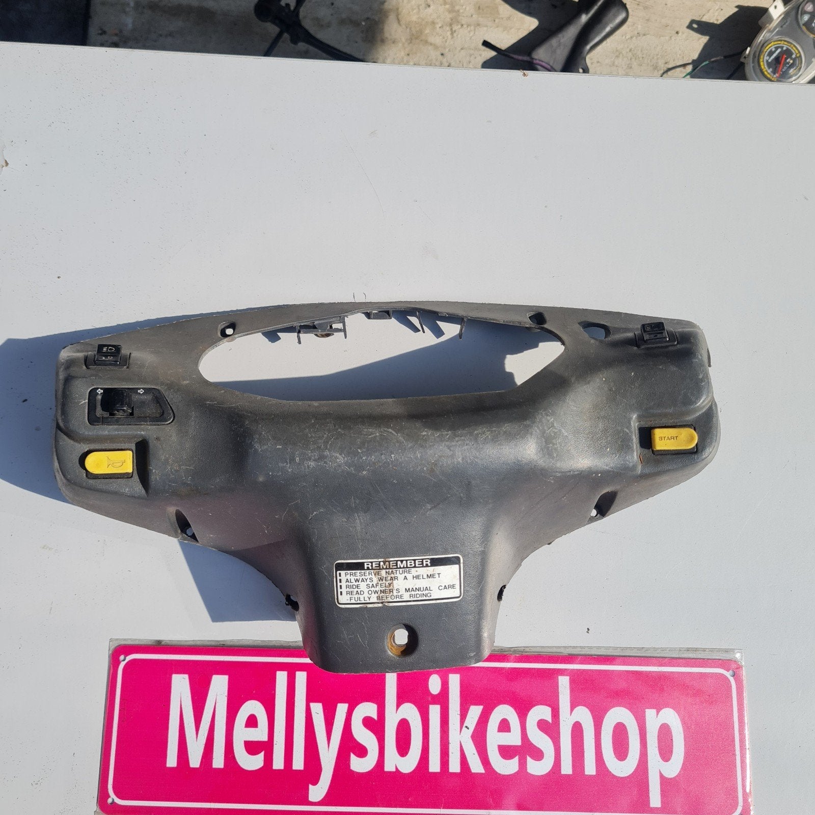Sym jet 2takt red devil stuurkap binnenkap met schakelaars, Ophalen of Verzenden, Sym, Info@sym.nl, Nl