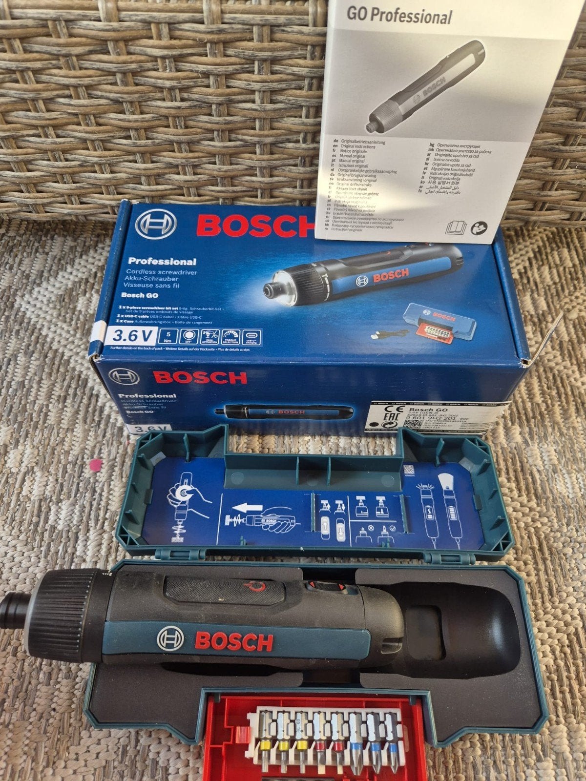 Bosch Go ( Gen 3 ) Elektrische schroevendraaier nieuw.

Vraa, Ophalen, Accu
