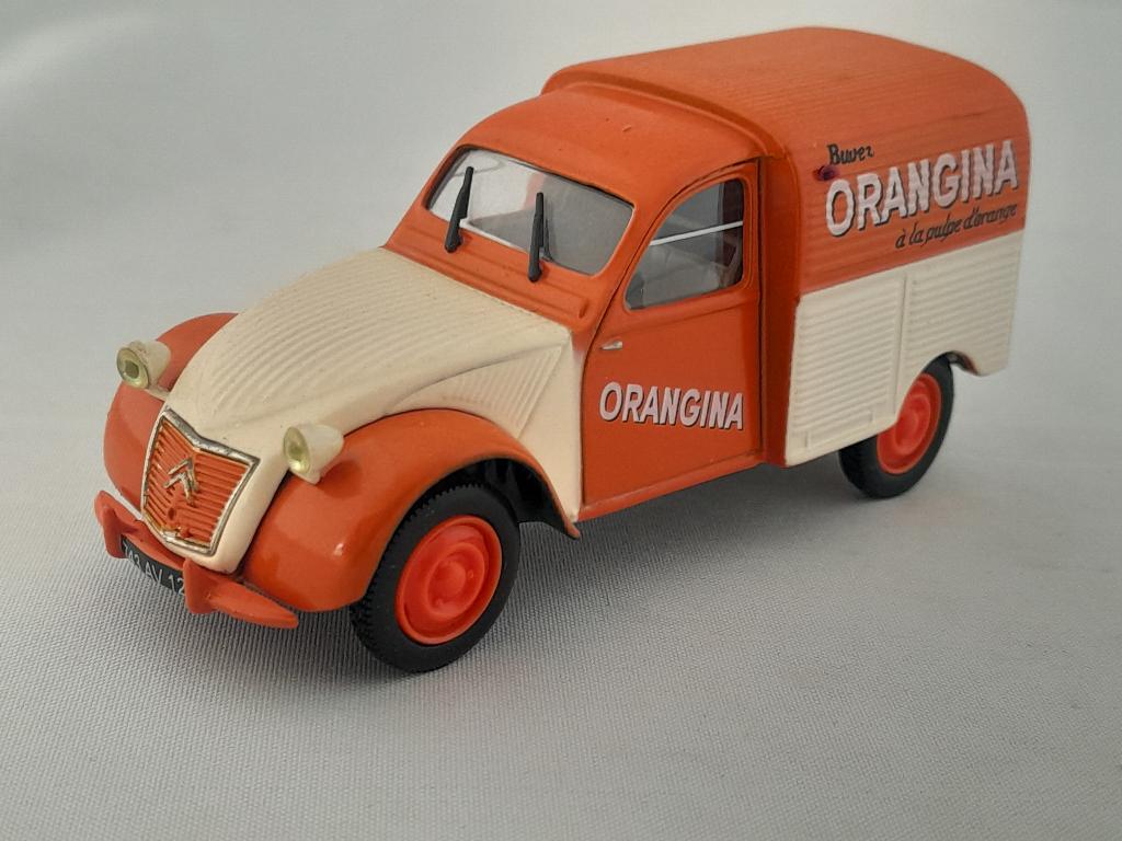 Citroën 2CV AZU bestel 1:43 van Norev, Ophalen of Verzenden, Zo goed als nieuw, Auto, Norev