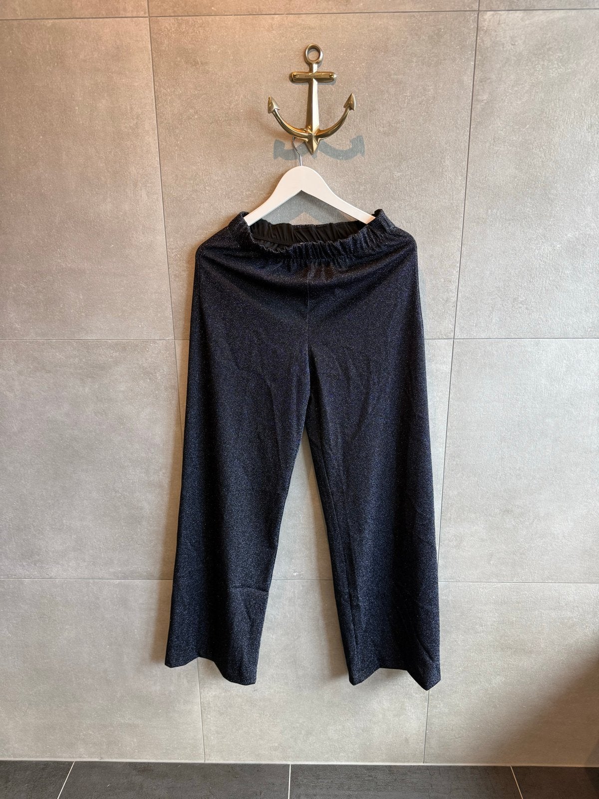 BY-BAR Lissa Sparkle Pant - Zwarte Broek met Glitter, Zwart, Ophalen of Verzenden, Zo goed als nieuw, Maat 36 (S)