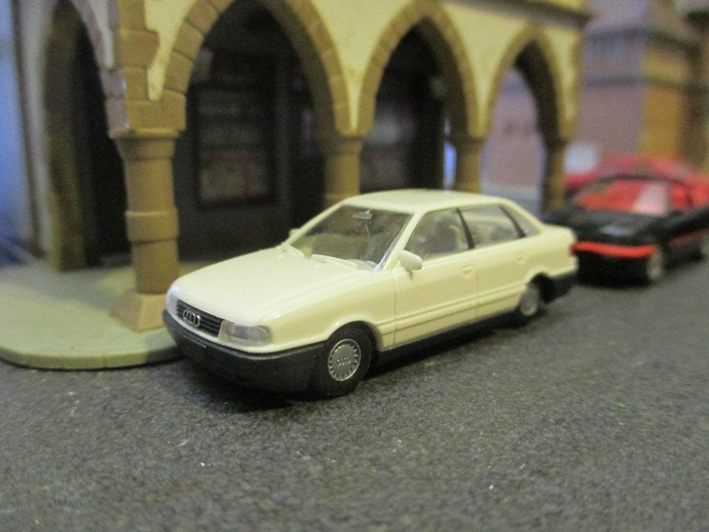 1986-1992 Audi 80 / 90 B3 - Rietze wit, Hobby en Vrije tijd, Ophalen of Verzenden, Nieuw, Auto, Rietze