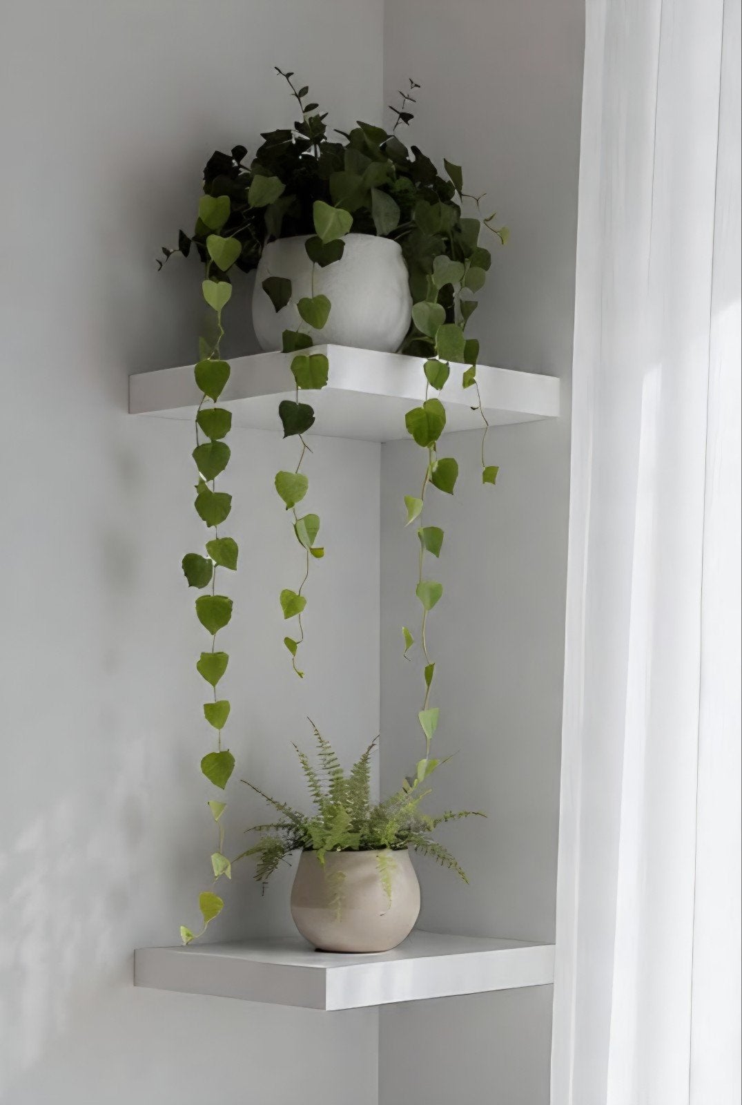 IKEA LACK Wandplankjes - Wit (2 stuks), Ophalen, Zo goed als nieuw