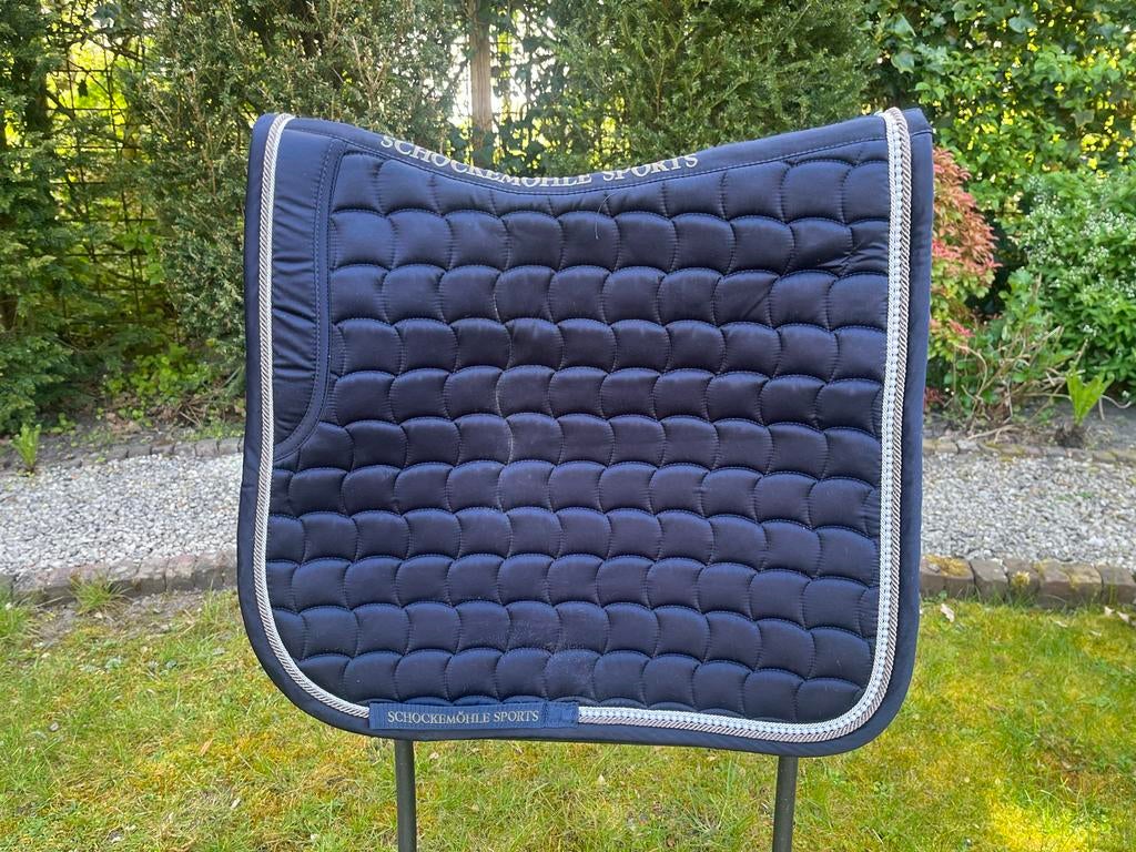 Schockemöhle sports - dressuur dekje, Full (L), Gebruikt, Ophalen of Verzenden, Blauw