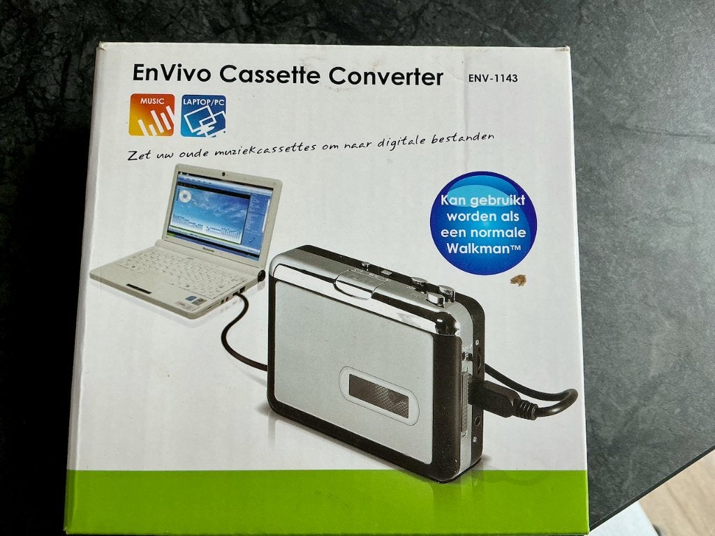 Envivo cassete converter z.g.a.n., Ophalen of Verzenden, Overige merken
