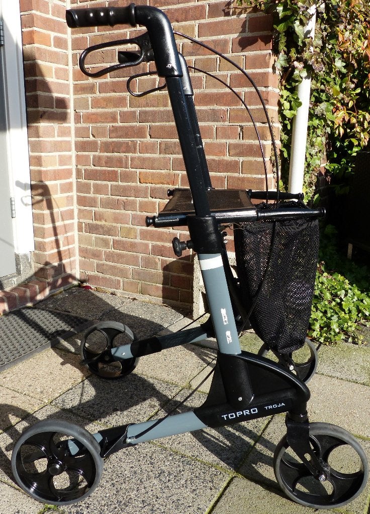Topro Troja Classic Medium Opvouwbare Rollator, Diversen, Ophalen, Opvouwbaar, Gebruikt