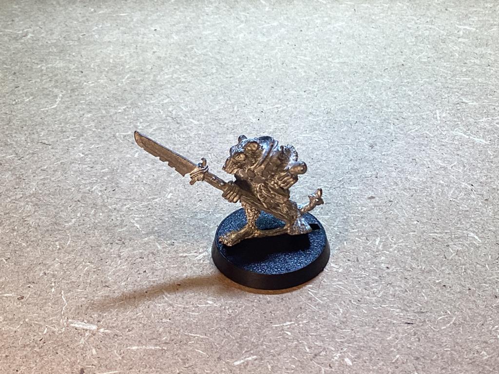 1x Skaven; Ratmen v4 [1987], Ophalen of Verzenden, Zo goed als nieuw, Warhammer, Figuurtje(s)