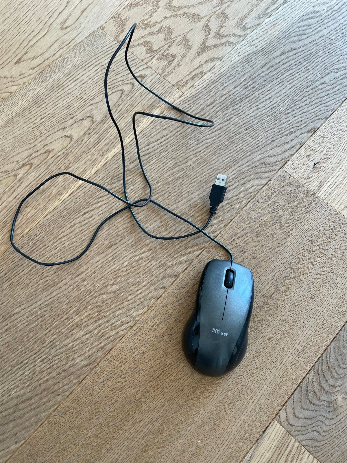 Bedrade Muis - Trust en Logitech, Computers en Software, Muizen, Ophalen of Verzenden, Gebruikt, Bedraad, Muis