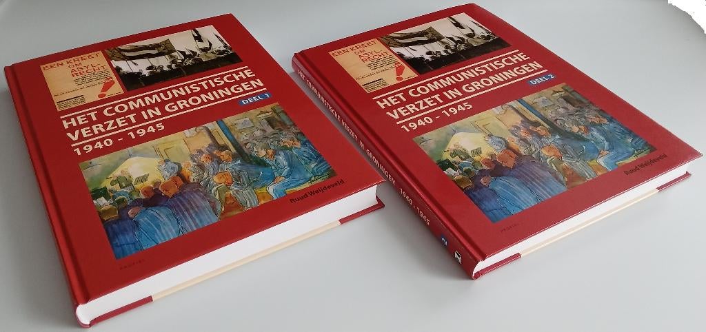 Het communistische verzet in Groningen 1940-1945  - 2x NIEUW, 20e eeuw of later, Ruud Weijdeveld, Nieuw, Ophalen of Verzenden