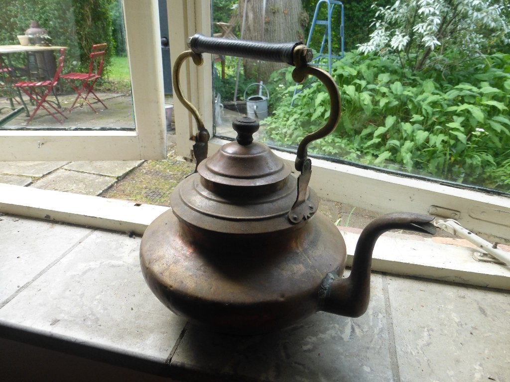 koperen ketel, Antiek en Kunst, Ophalen of Verzenden, Koper