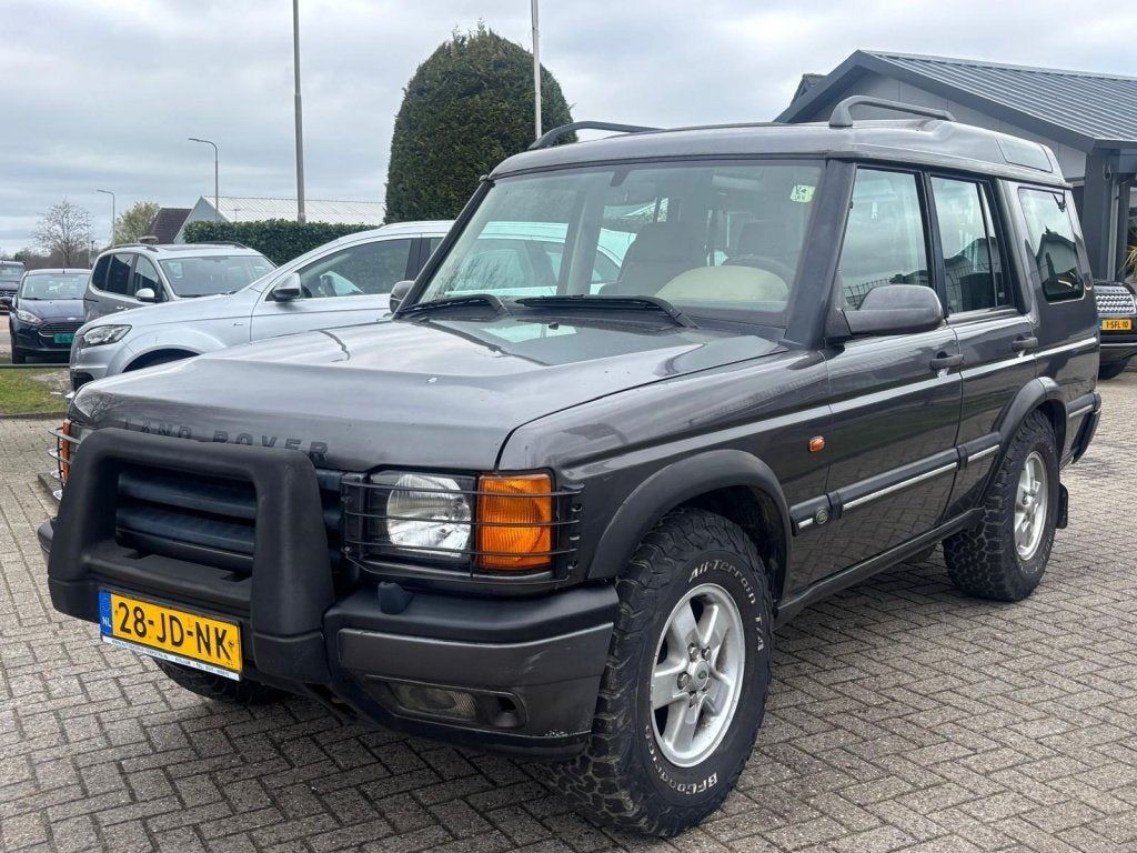 Land Rover Discovery 2.5 TD5 2002 Geel Kenteken Automaat You, Gebruikt, Stoelverwarming, 2495 cc, 139 pk