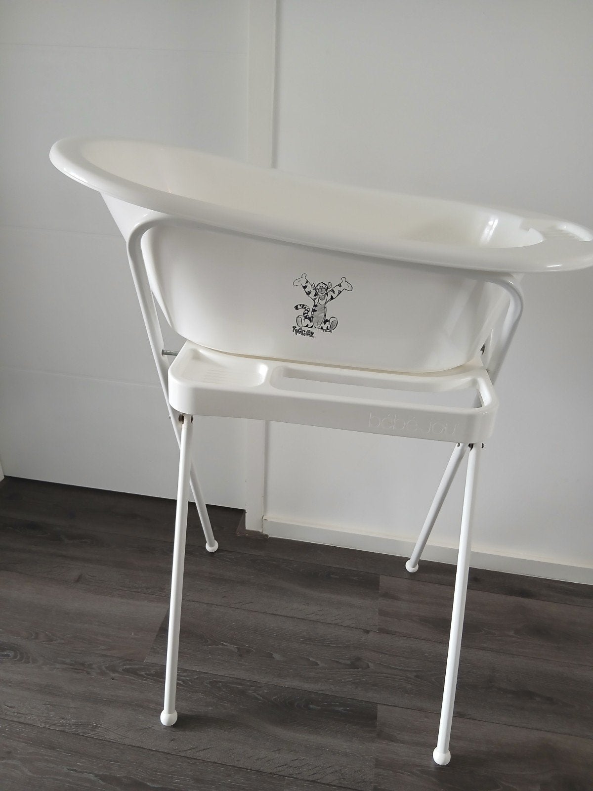 babybad op standaard met tummytub, Kinderen en Baby's, Badjes en Verzorging, Ophalen, Gebruikt, Badje, Bébé-jou