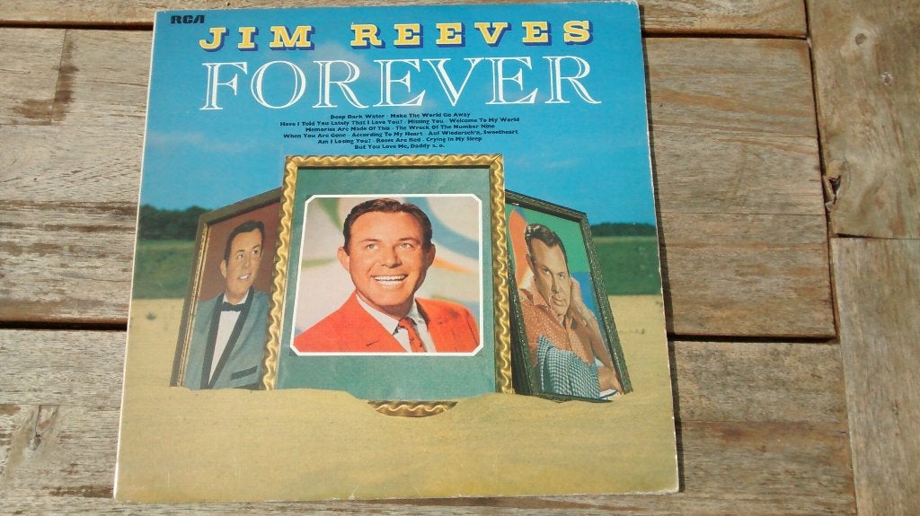 2 LP - Jim Reeves Forever, Ophalen of Verzenden, Zo goed als nieuw, 12 inch, Dubbel-LP