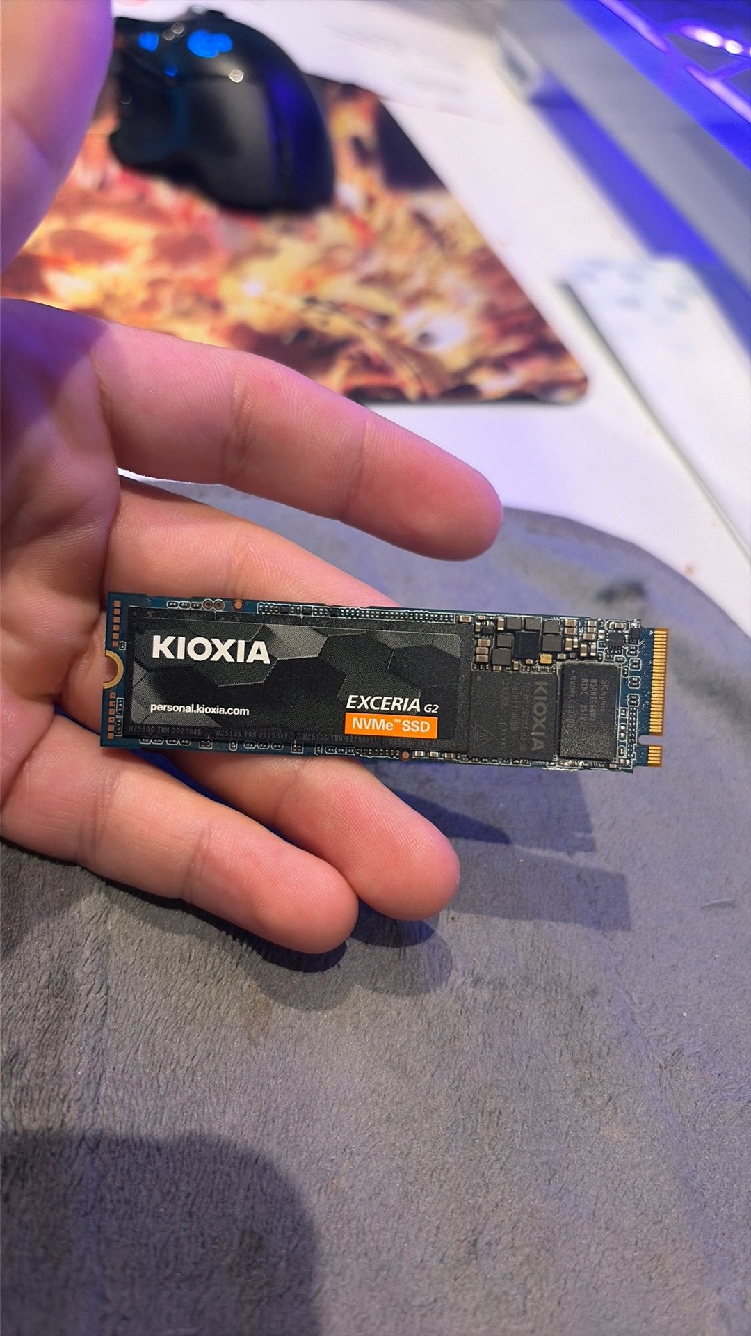 Kioxia Exceria G2 1TB NVMe M.2 SSD (Model: LRC20Z001T00, Ophalen, Intern, SSD, Zo goed als nieuw