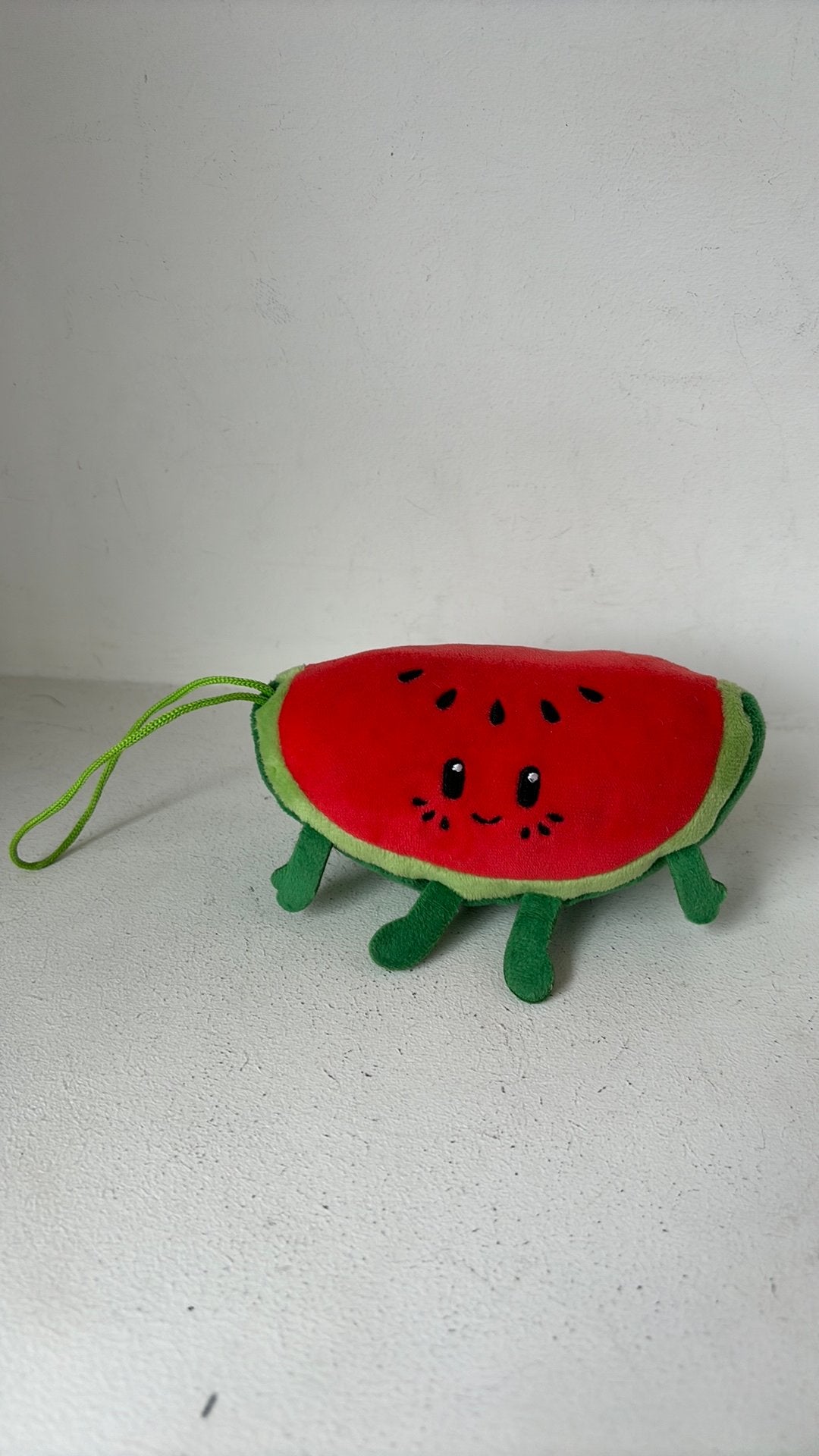 Pluche watermeloen knuffel, Ophalen of Verzenden, Zo goed als nieuw, Overige typen