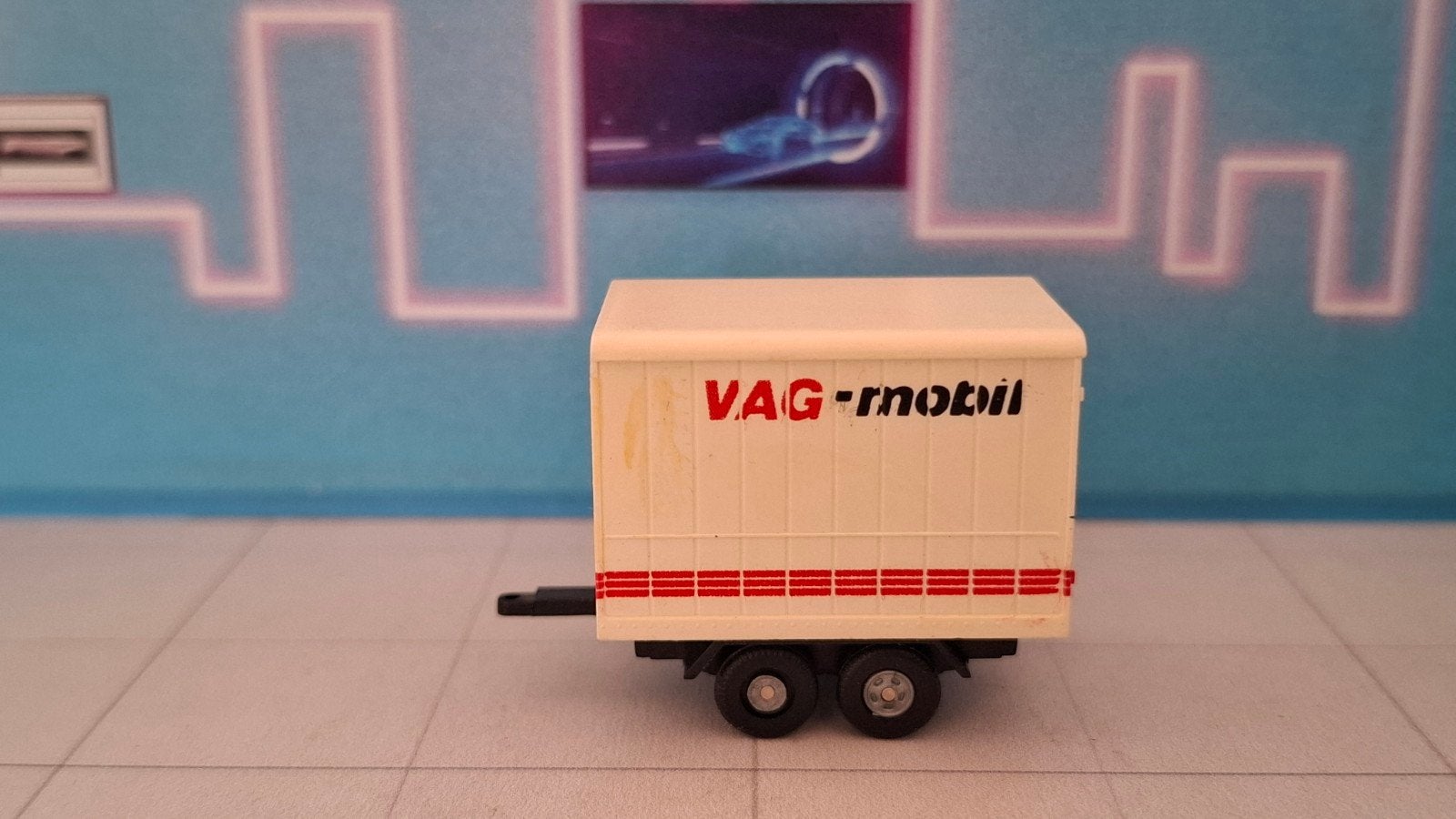 Rietze 1:87 koffer aanhanger VAG-Mobil Nürnberg, Ophalen of Verzenden, Gebruikt, Overige typen, Rietze