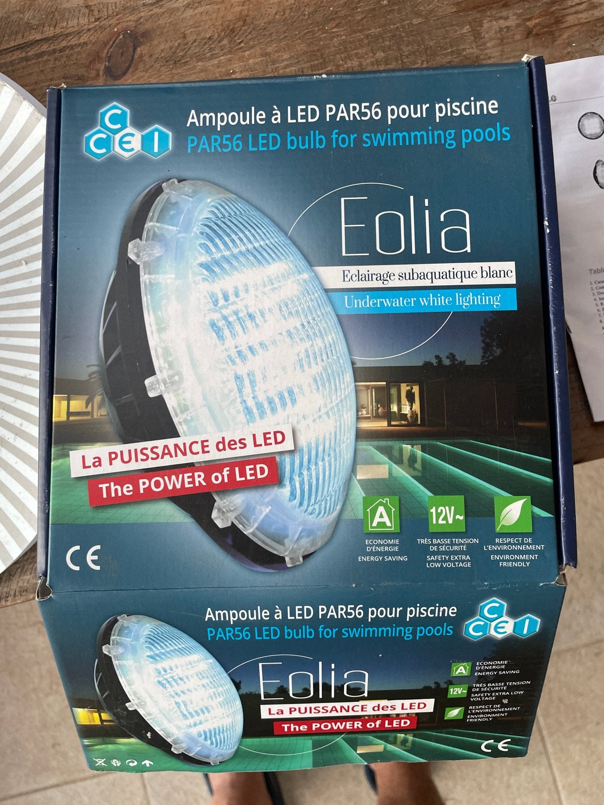 Eolia LED PAR56 zwembadlamp - Wit licht, 12V, Ophalen of Verzenden, Nieuw, Verlichting
