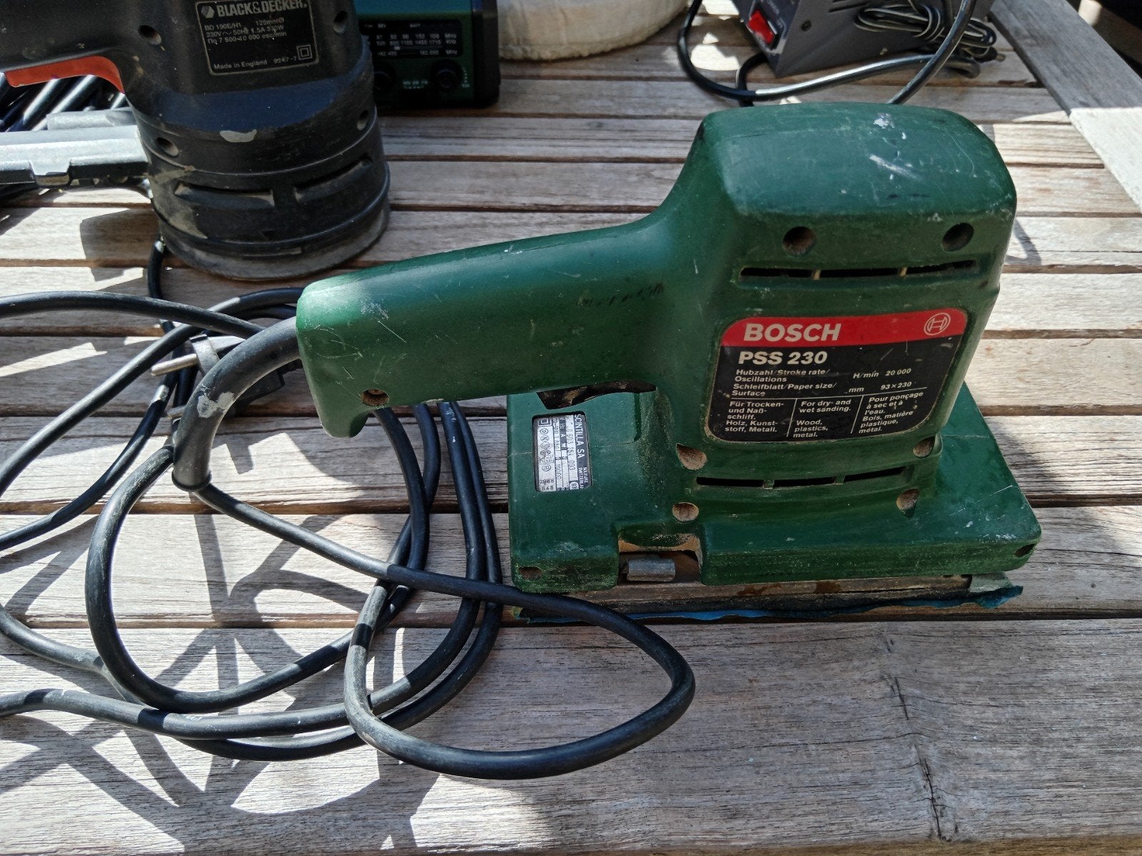 Bosch PSS230 Schuurmachine, Ophalen of Verzenden