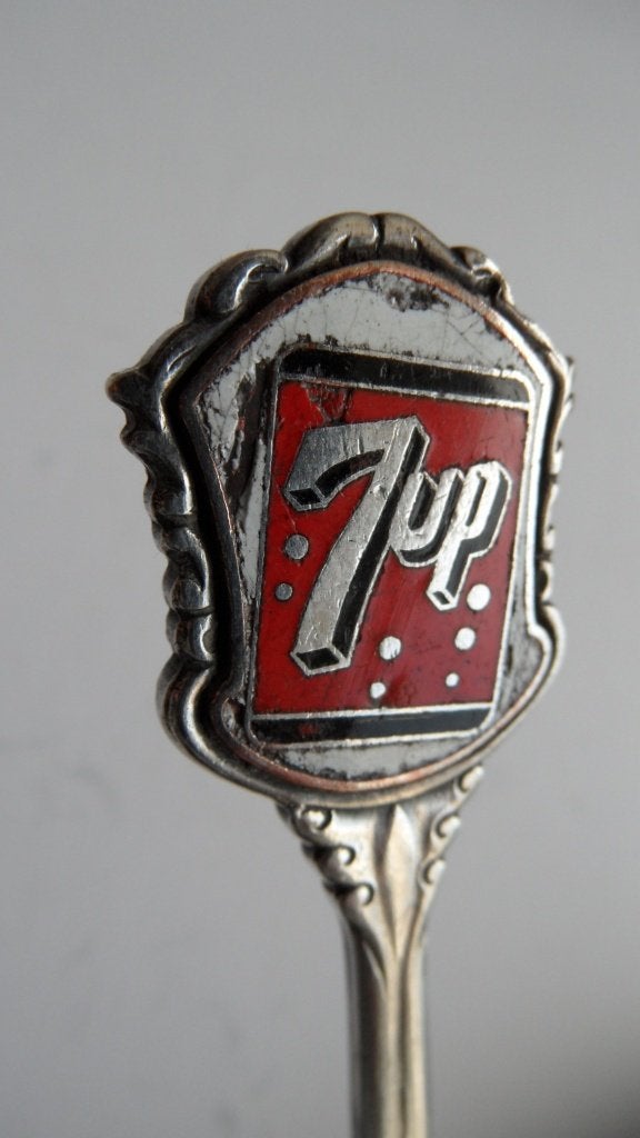 7 Up frisdrank theelepeltje, Verzamelen, Verzenden, Gebruikt, Gebruiksvoorwerp