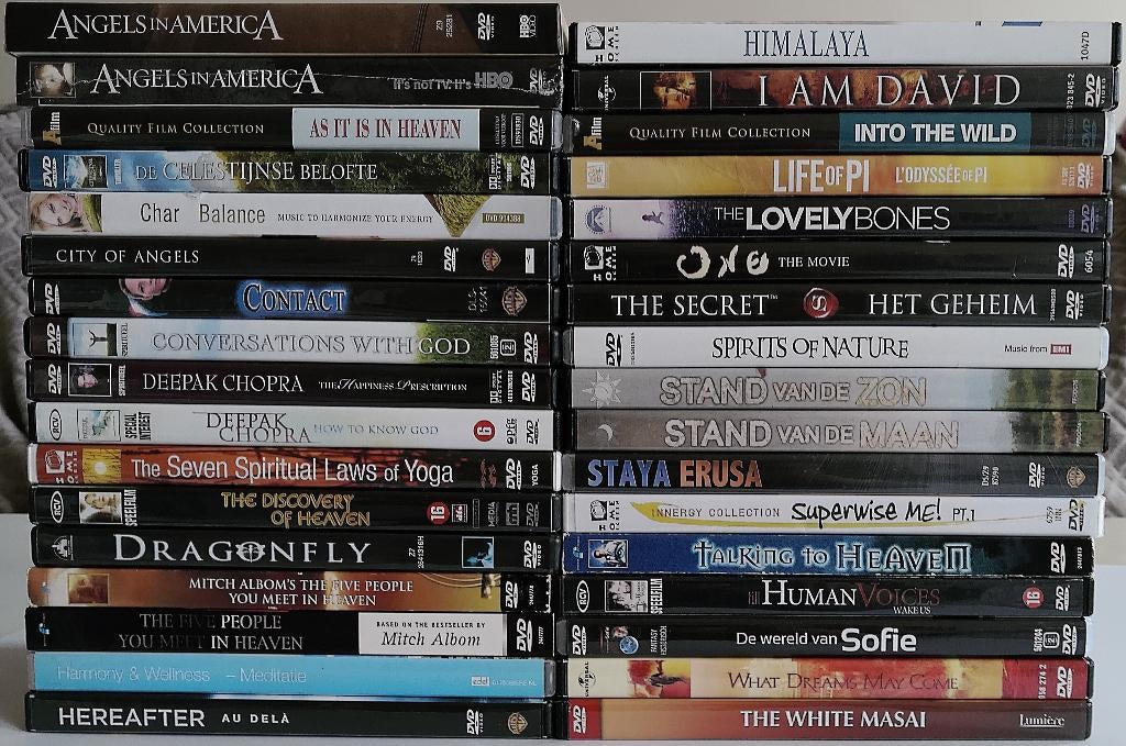 Dvd-Set *** SPIRITUALTEIT & ESOTERIE *** 34 stuks, Alle leeftijden, Ophalen of Verzenden, Zo goed als nieuw