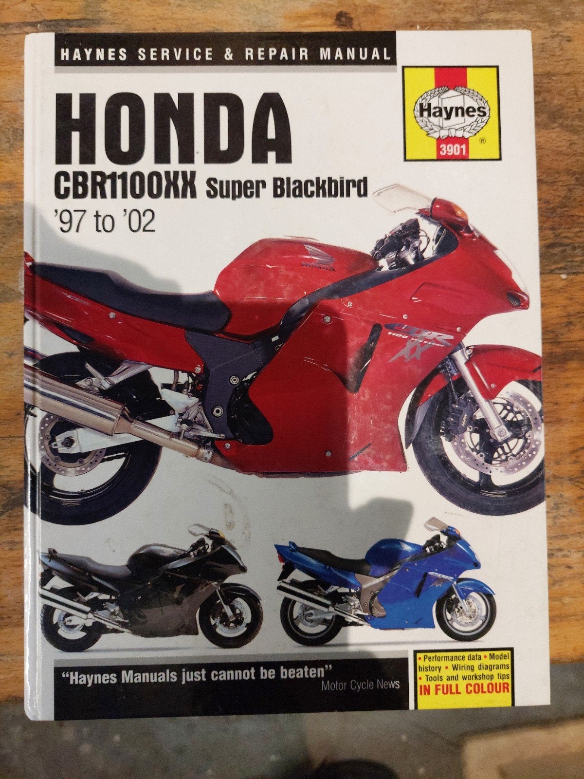 Honda CBR1100XX Blackbird onderdelen en handboek, Motoren, Ophalen of Verzenden, Honda
