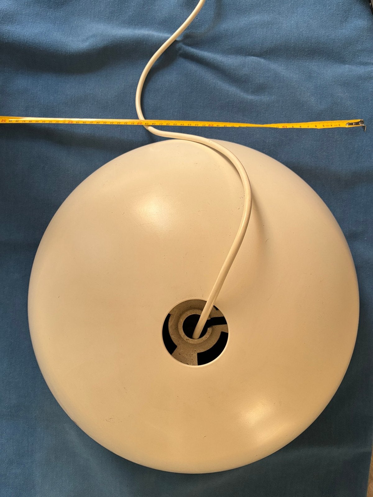 Witte IKEA lamp 40 cm doorsnede- vaste prijs, Ophalen of Verzenden, Gebruikt, Metaal