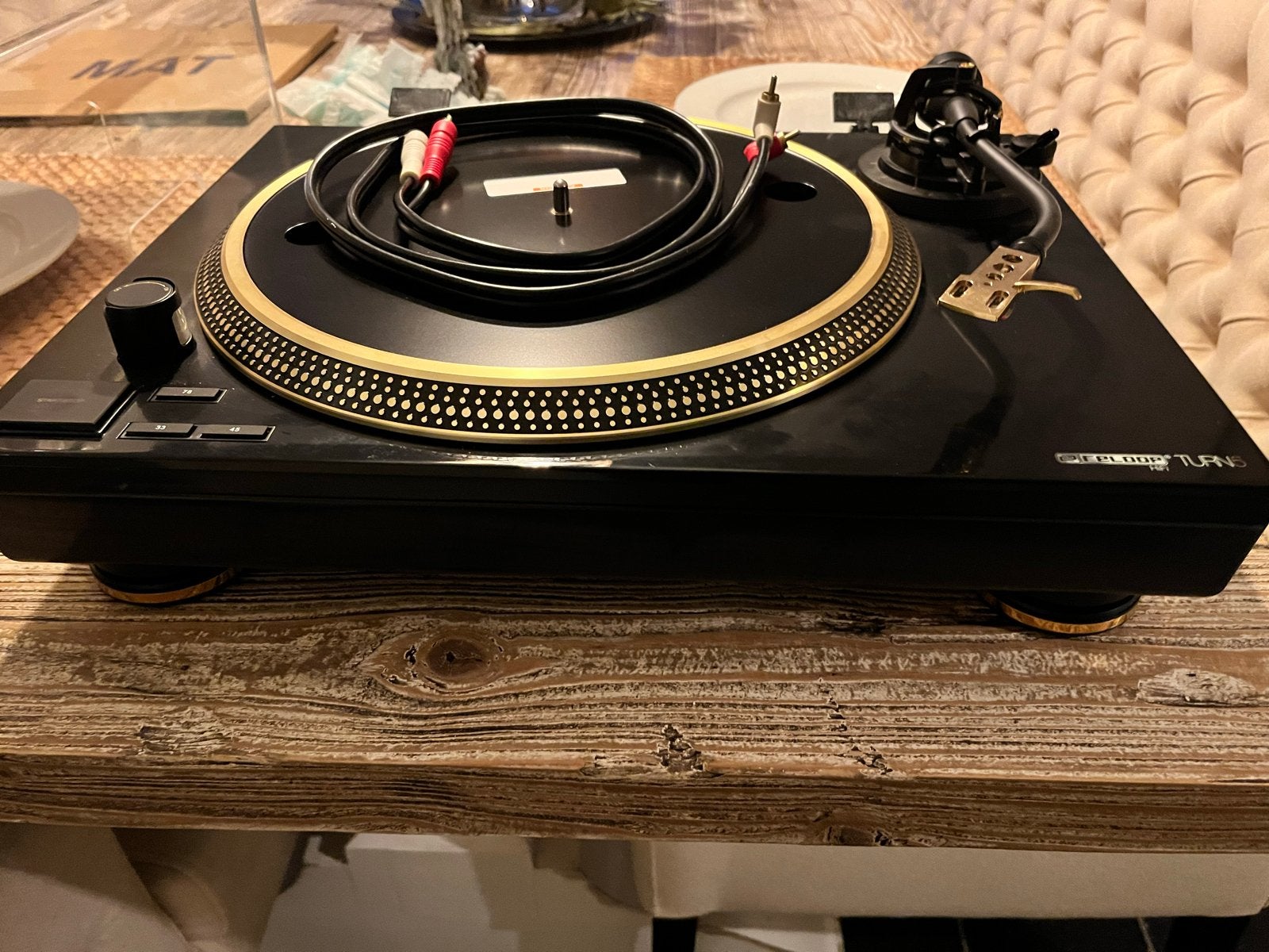 Reloop Turn 5 Direct Drive Hifi Platenspeler - Zo goed als n, Ophalen of Verzenden, Zo goed als nieuw, Platenspeler, Overige merken