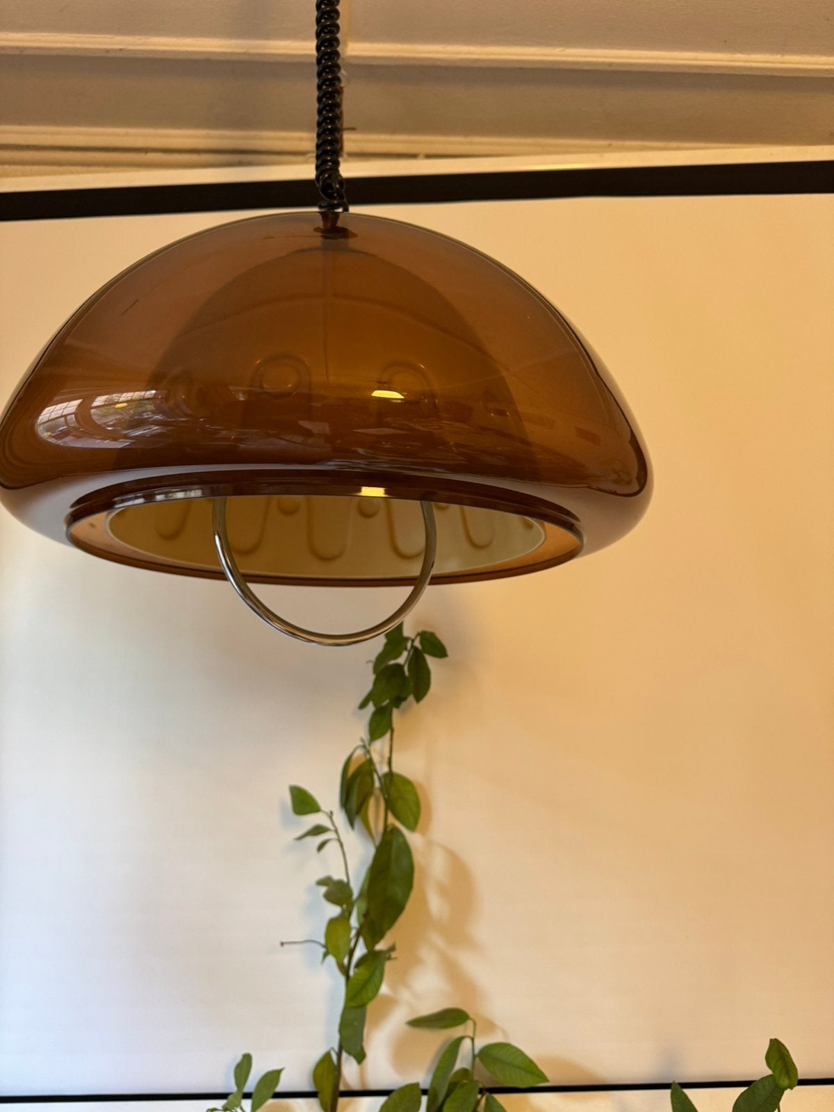 Hanglamp,sixties,zeventies,POP,Space Age,Mid-Century,vintage, Huis en Inrichting, Sixties,zeventies,POP, Space Age, Mid-Century