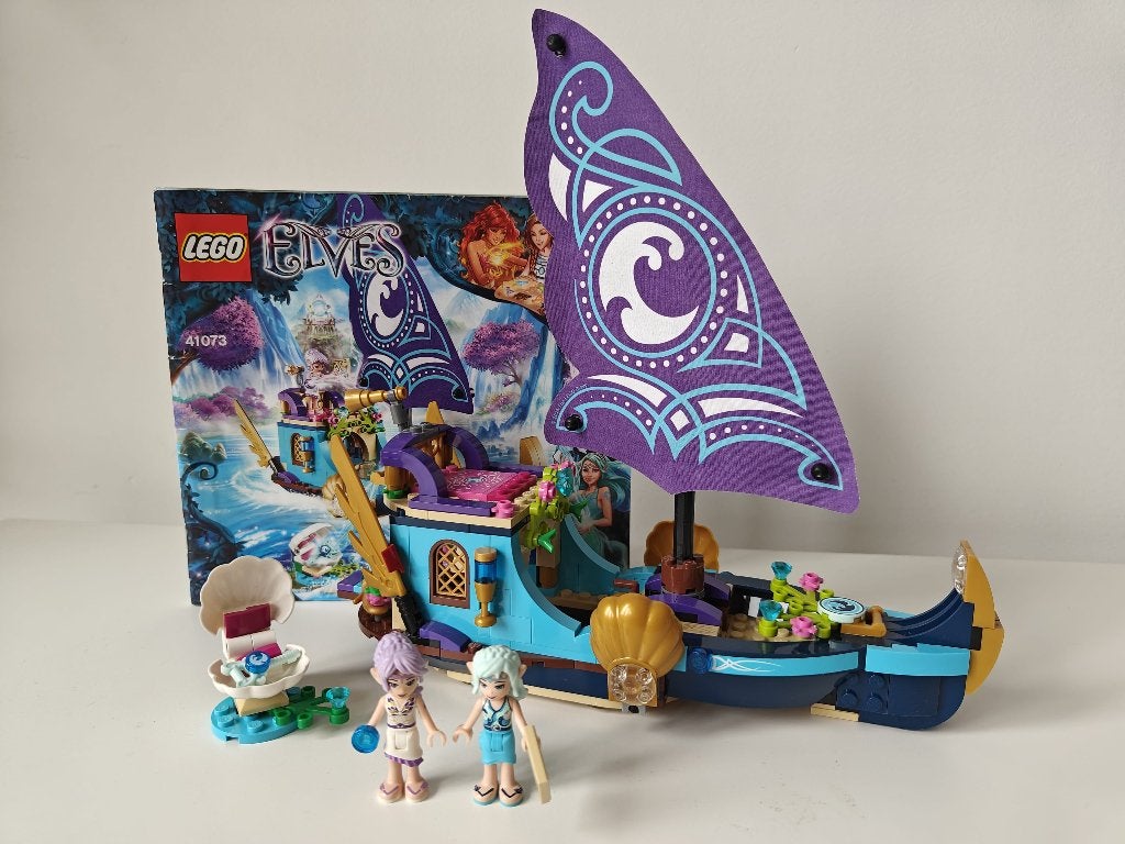 LEGO Elves 41073 – Naida's Epic Adventure Ship (2015), Kinderen en Baby's, Overige thema's, Lego, Ophalen of Verzenden, Zo goed als nieuw