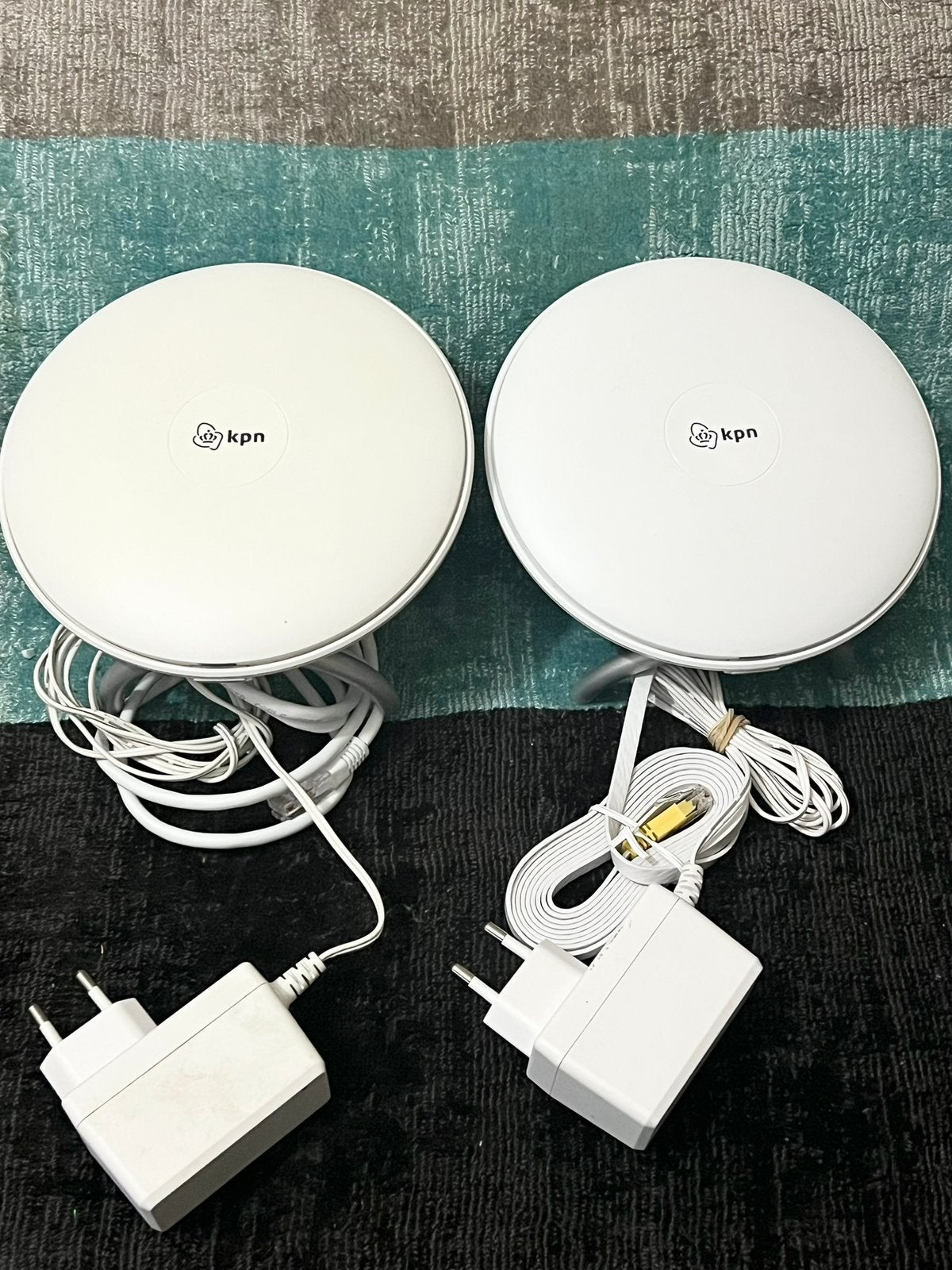 KPN SuperWifi Punten (2 stuks), Computers en Software, WiFi-versterkers, Gebruikt, Ophalen of Verzenden
