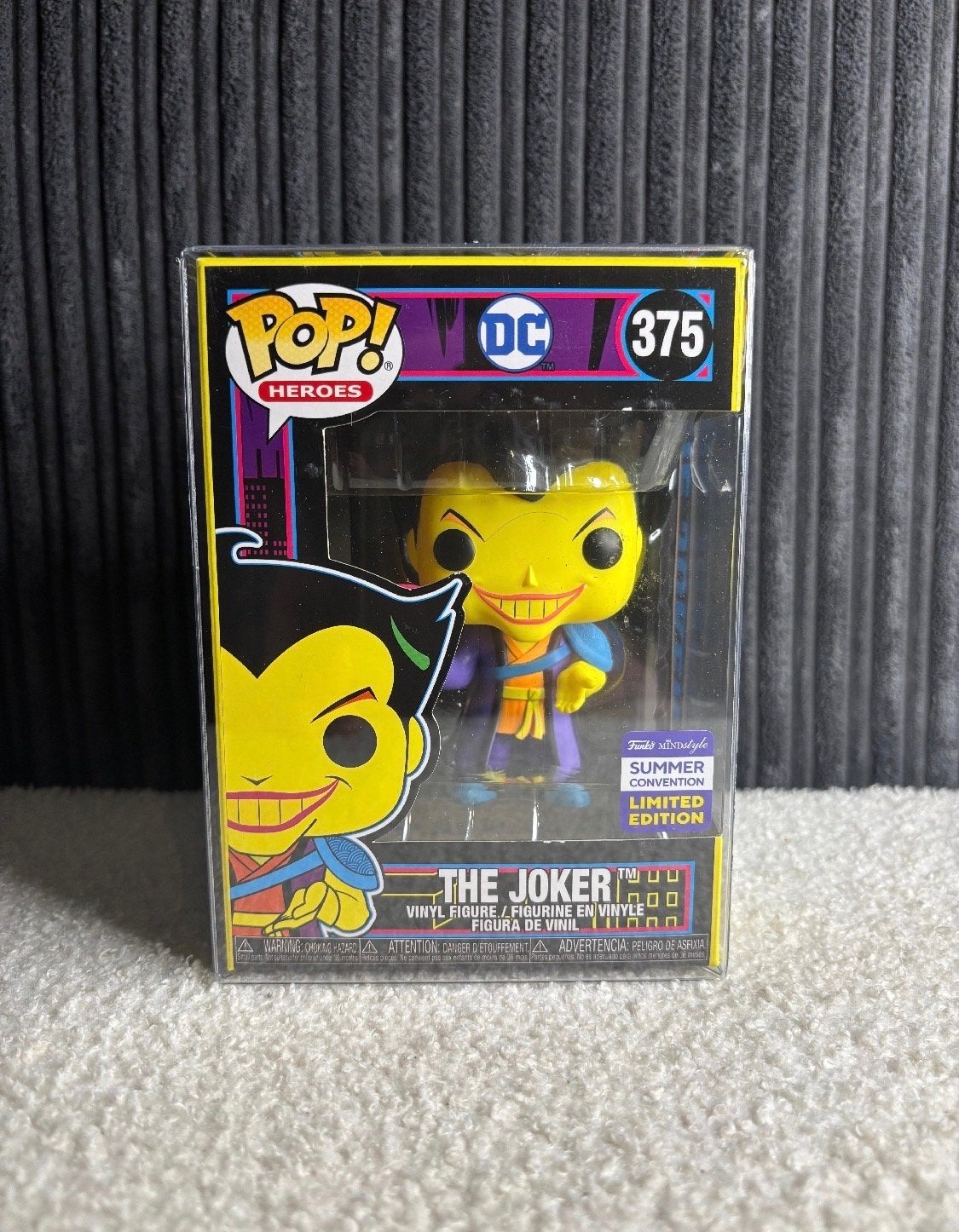 Funko Pop! The Joker #375 - Summer Convention Limited Editio, Nieuw, Ophalen of Verzenden, 2802 Wetmore Avenue, Everett, WA 98201, USA
