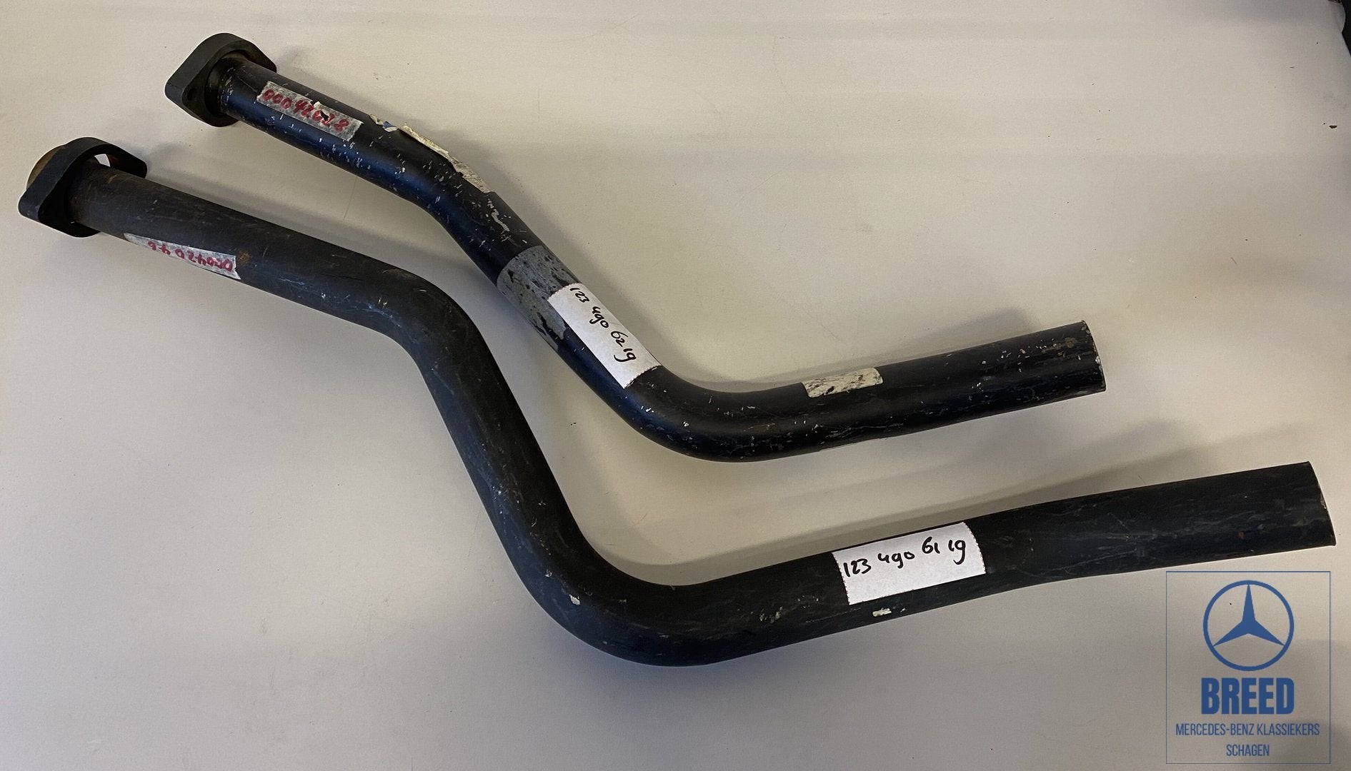 NOS voorpijp uitlaat L+R voor Mercedes-Benz W123 250 250T, Auto-onderdelen, -, Nieuw, Ophalen of Verzenden, -