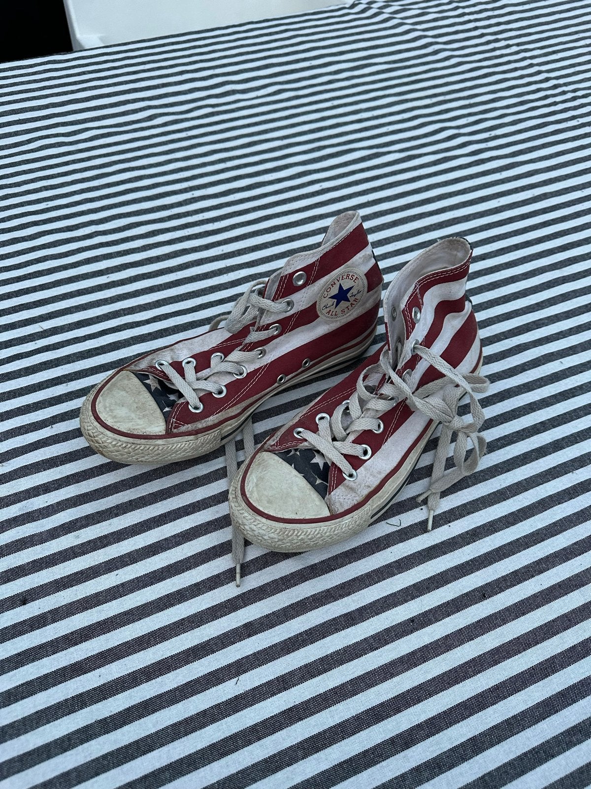 Converse All Star sneakers - Maat 38, Ophalen of Verzenden, Gedragen, Rood, Sneakers of Gympen
