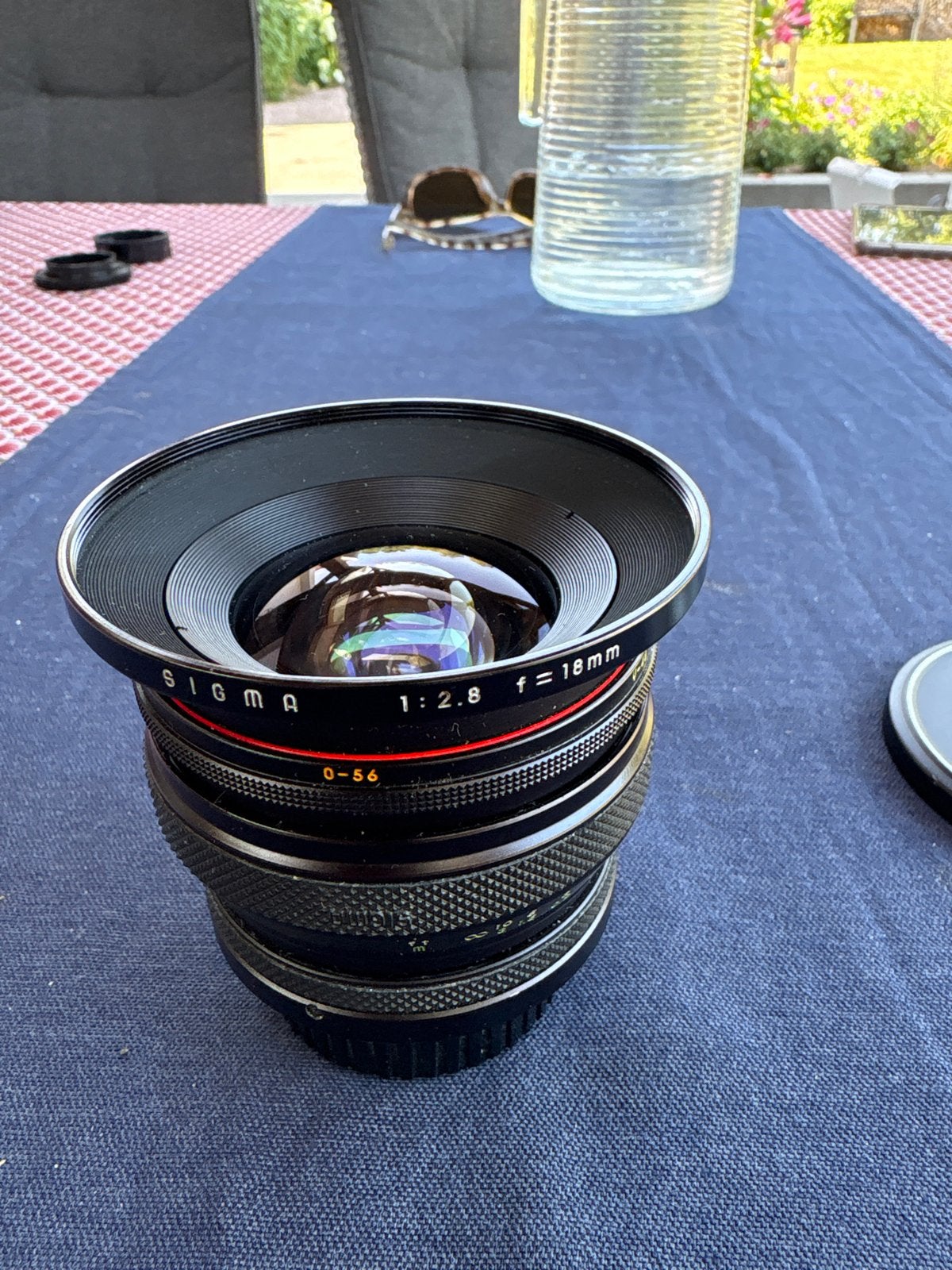 Sigma 1:2.8 f=18mm Groothoeklens, Ophalen of Verzenden, Gebruikt, Sigma, Groothoeklens
