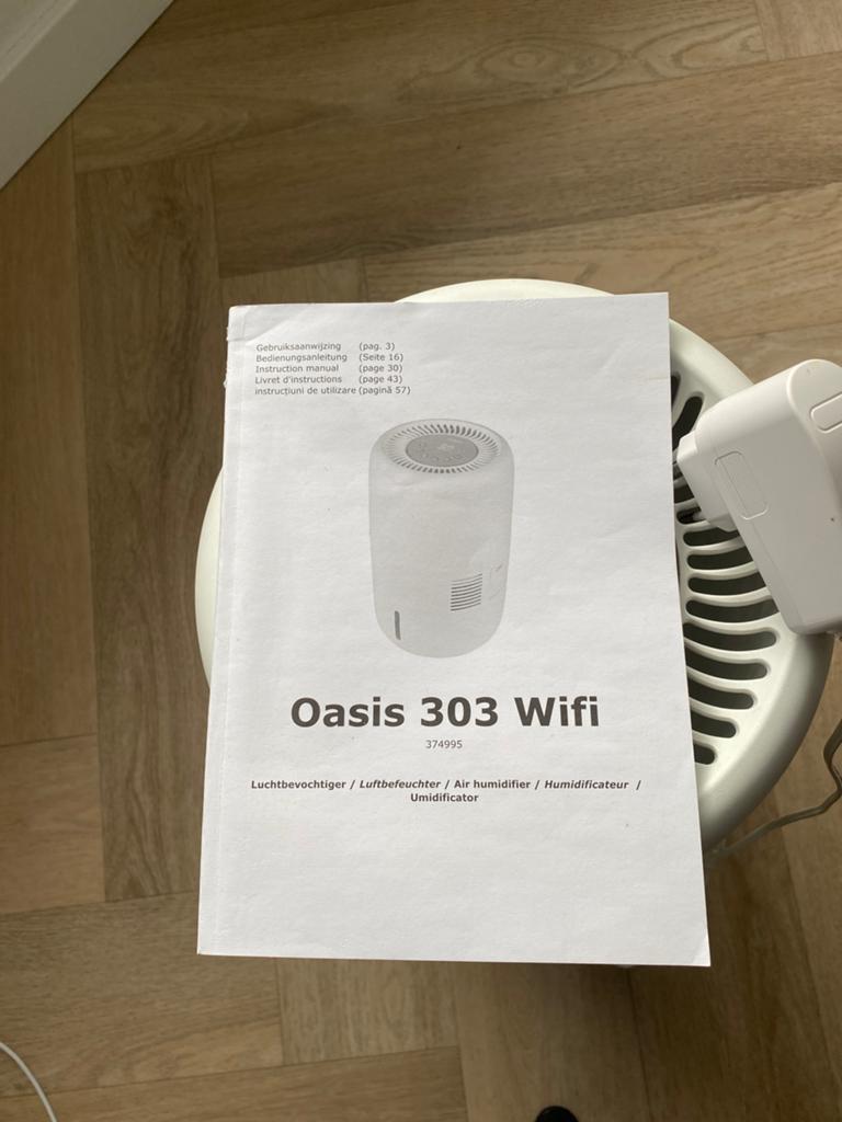 Luchtbevochtiger Eurom Oasis 303, Ophalen of Verzenden
