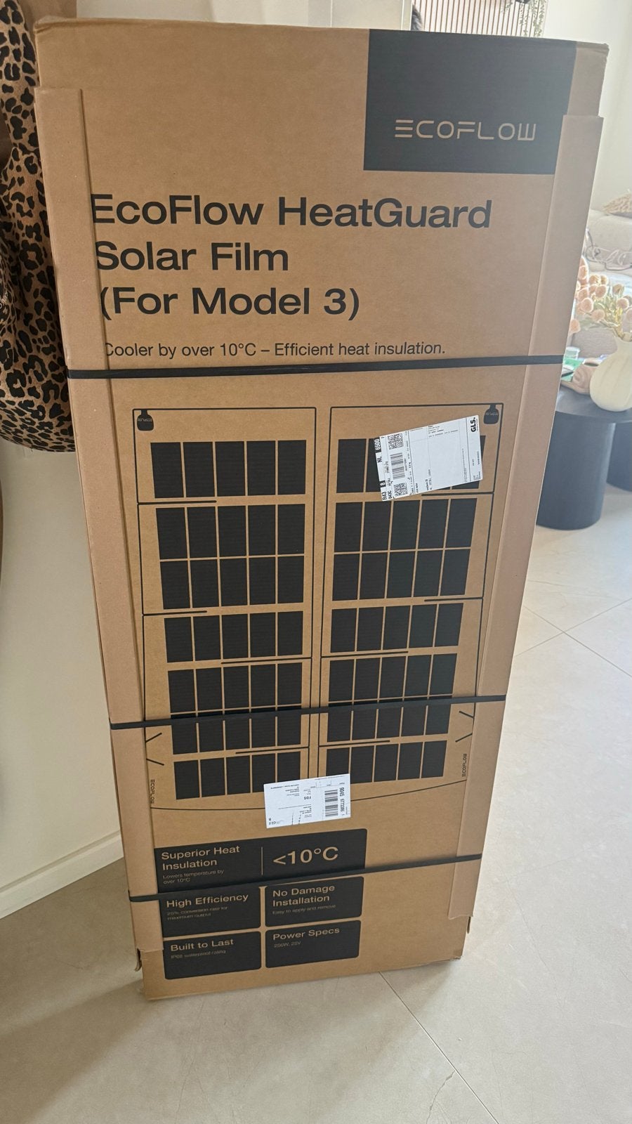 EcoFlow HeatGuard Solar Film voor Tesla Model 3, Ophalen of Verzenden, Nieuw