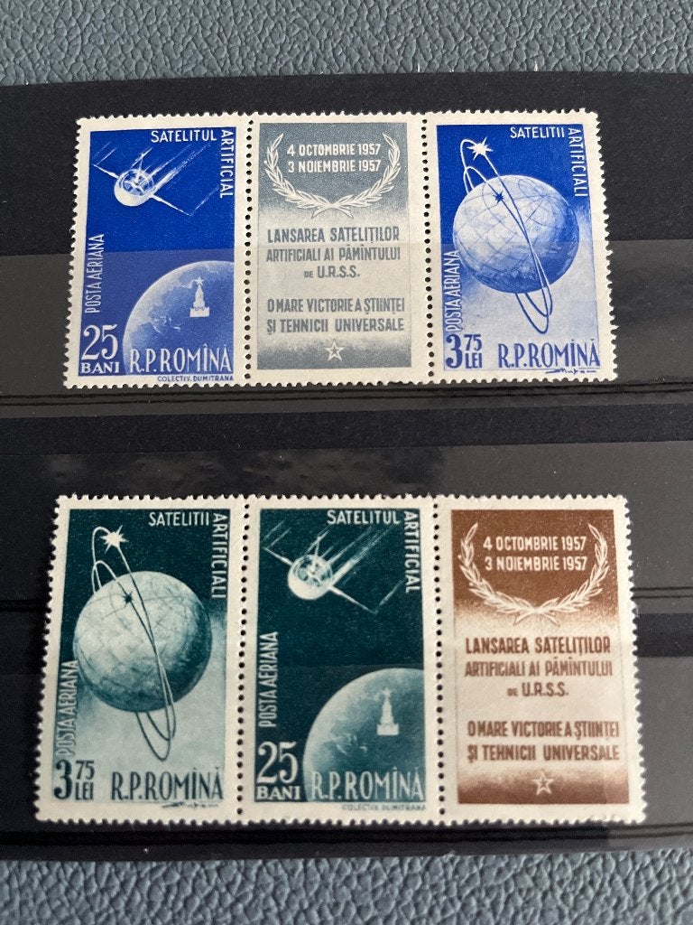 Roemenië 1957 postfris luchtpost, Postzegels en Munten, Ophalen of Verzenden, Buitenland